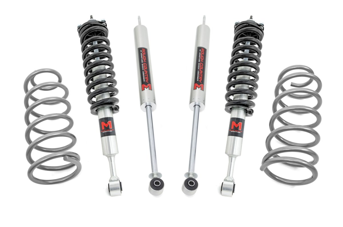Toyota 4Runner Suspension Lift Kit - Front + Rear - Rough Country - RR Coils + M1 Struts + N3 Shocks - '10-'24